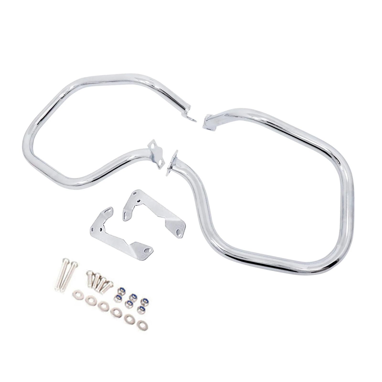 Motor-Schutzbügel Für R1200RT R1200 RT R 1200RT 2014-2020 Motorrad Autobahn Motor Schutz Crash Bars Stoßstange Protector Teile Motorrad Crashbars(Chrome-Rear) von YUCHUJCGSS