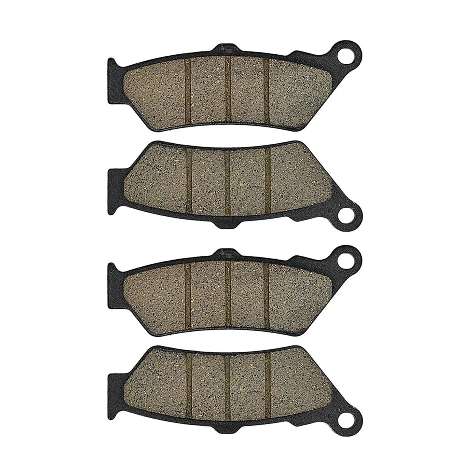 Motorrad Bremsbeläge Set Für CF Moto 650 Für MT NK 400 Für CF400NK Für CF650NK Für CF650MT Für CF650TRG 2014-2018 Motorrad Vorne Und Hinten Bremsbeläge Motorrad-Bremsbeläge(2 Pairs Front) von YUCHUJCGSS