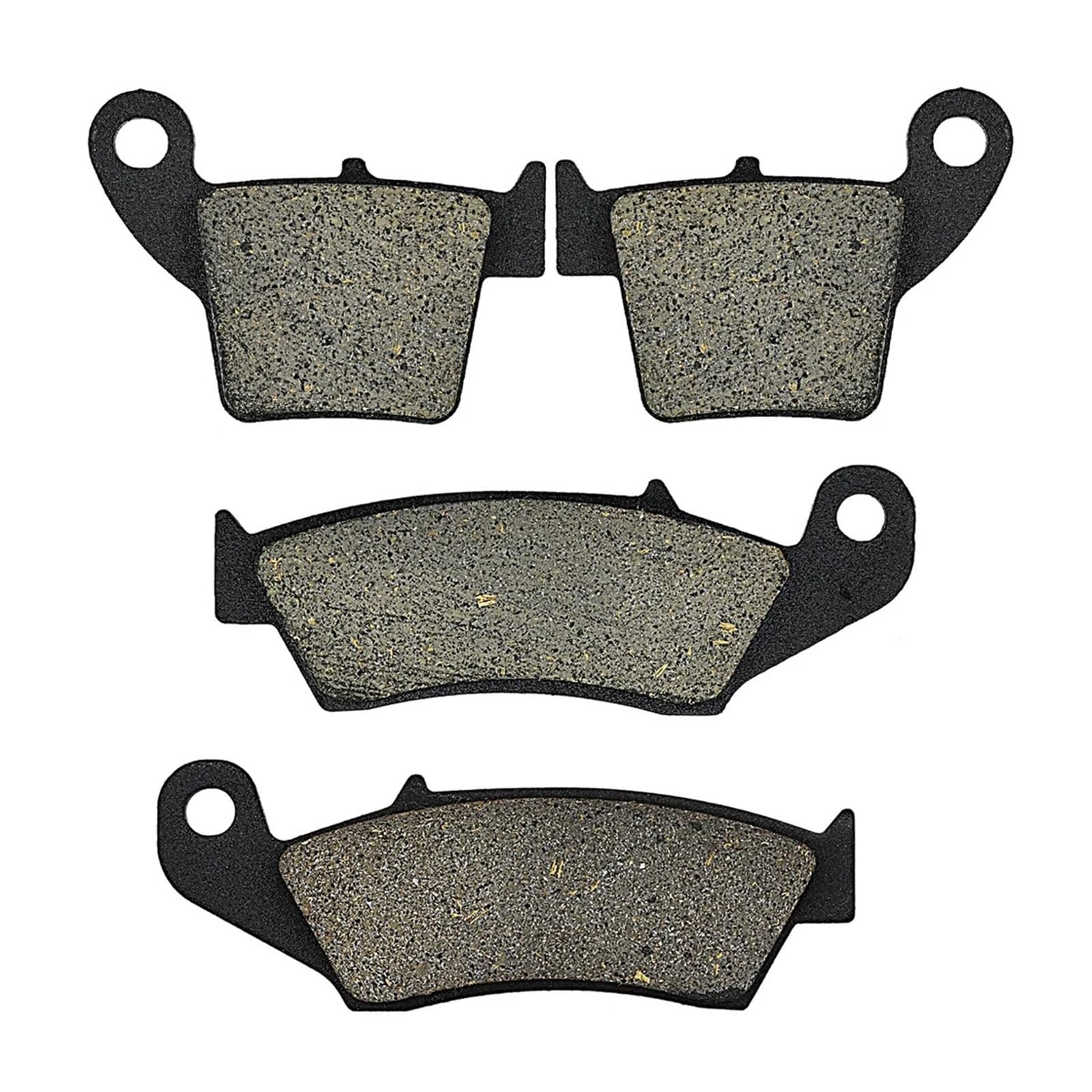 Motorrad Bremsbeläge Set Für CR125R 2002-2007 Für CR250R 2002-2007 Für CRF250R 2004-2023 Motorrad Vorne Hinten Bremsbeläge Motorrad-Bremsbeläge(Front and Rear) von YUCHUJCGSS