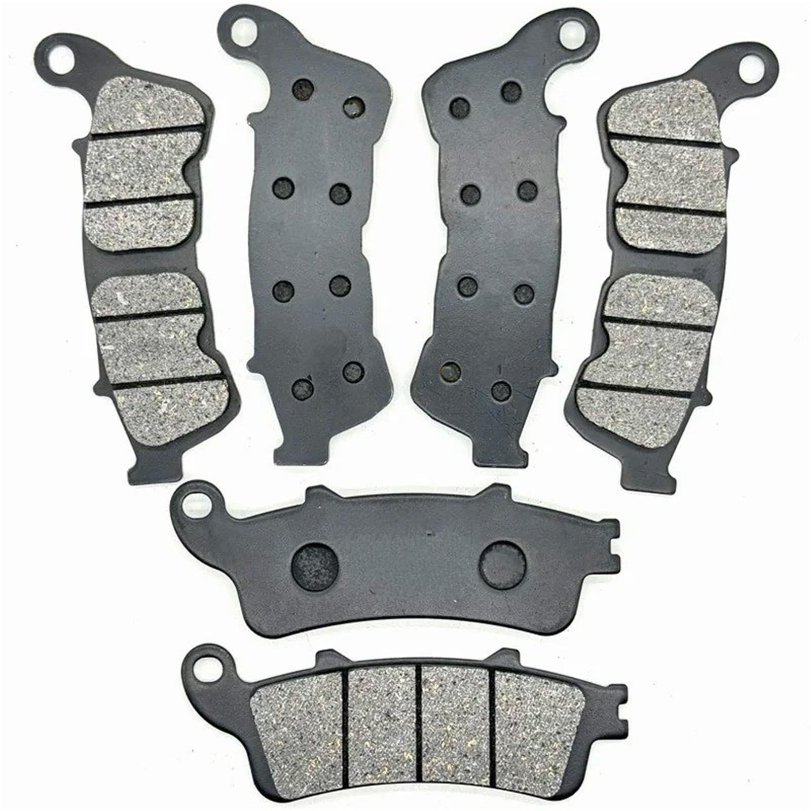 Motorrad Bremsbeläge Set Für NT700 2005-2012 Für NT700V 2010-2013 Für VFR800 2006-2016 Motorrad Vorne Hinten Bremsbeläge Motorrad-Bremsbeläge(Front Rear Pads) von YUCHUJCGSS