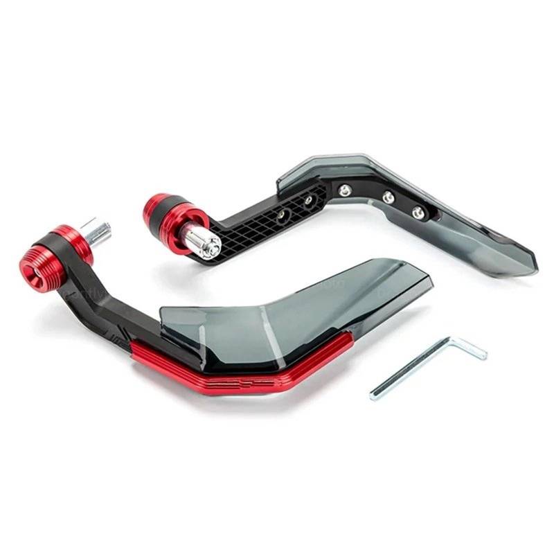 Motorrad Handschützer Für Forza 125 250 300 350 750 Motorrad Hand Schutzfolie Windschutzscheibe Handschutz Motocross Roller Schutz Griff Motorrad-Lenkerhandschützer(Red) von YUCHUJCGSS