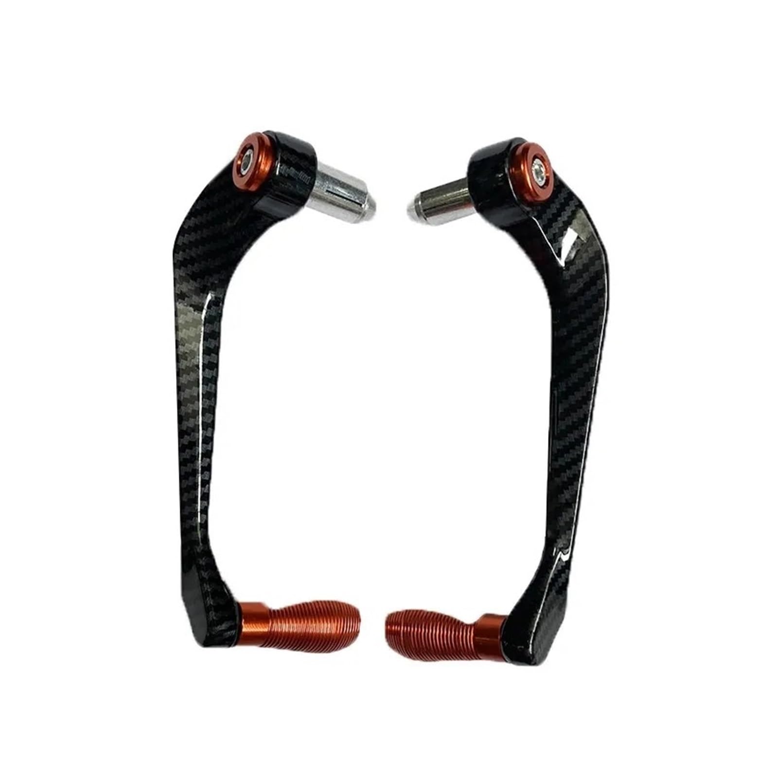 Motorrad Handschützer Für Kawasaki Z750 Für Z900 Z1000 RS660 Motorrad Aluminium Legierung Handschutz 22MM Lenker Hand Guards Motorrad Handschützer Handprotektoren(Carbon-red) von YUCHUJCGSS