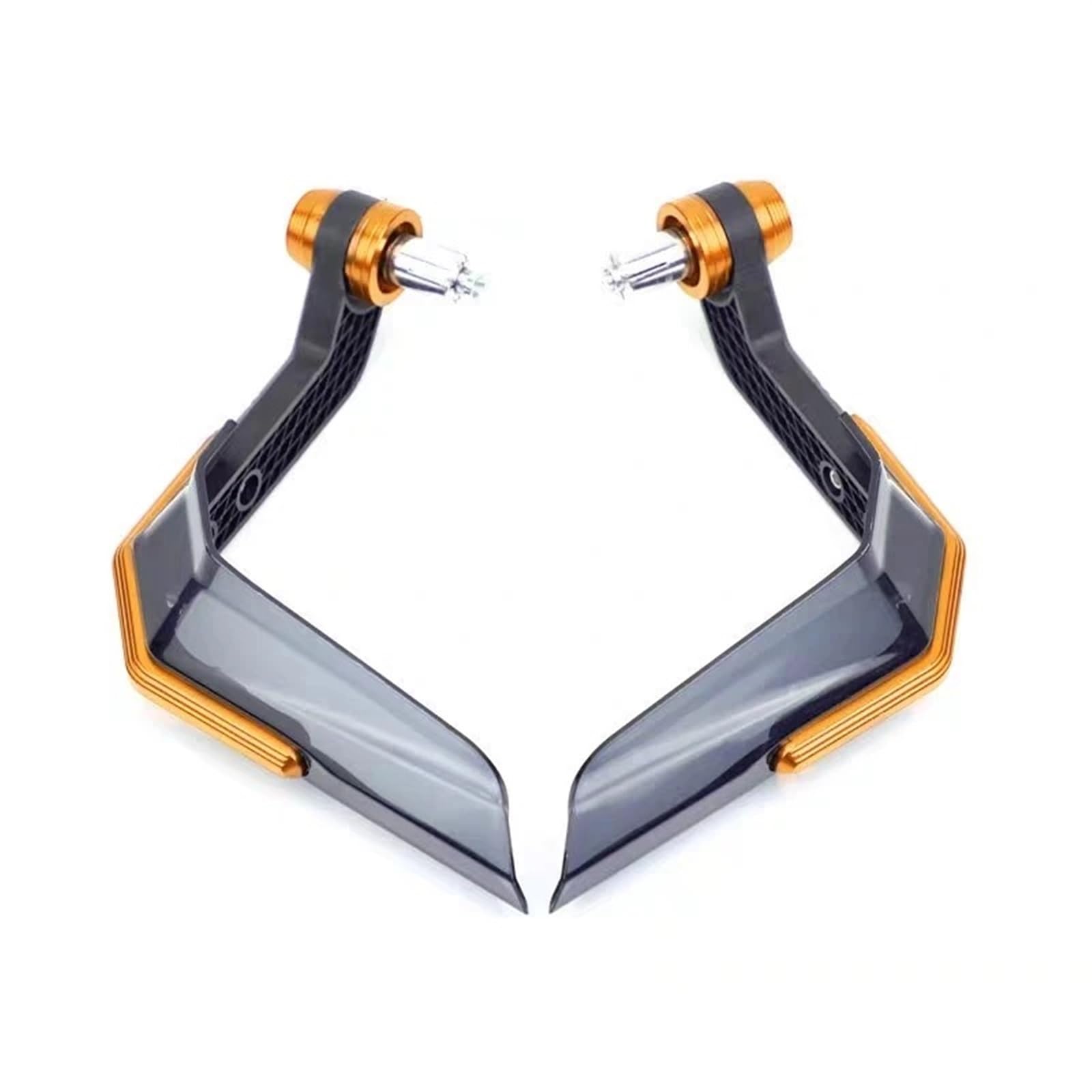 Motorrad Handschützer Für MT 07 09 FZ6 Motorrad Handschutz Aluminium ABS 22MM Fallschutz Motorrad Handschützer Handprotektoren(Orange) von YUCHUJCGSS