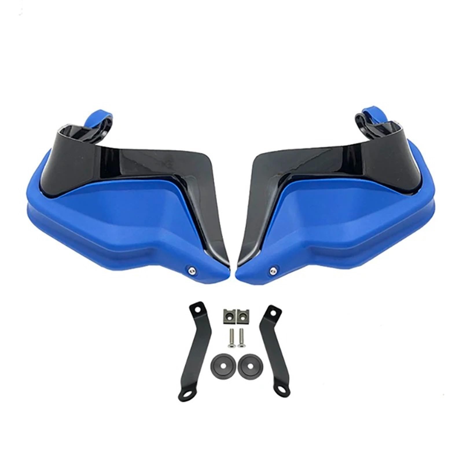 Motorrad Handschützer Für NC750 X 2014-2023 Für NC750 Motorrad-Lenkerhandschützer(Blue Black Set) von YUCHUJCGSS