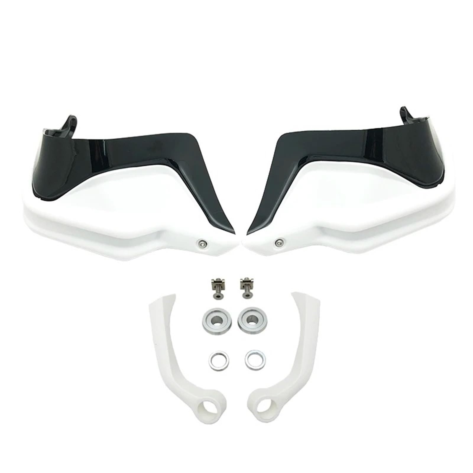 Motorrad Handschützer Für R1200GS LC 2013-2019 Für R1200GS LC Für Adventure 2014-2019 Windabweiser Schild Handprotektoren Handprotektoren Motorrad-Lenkerhandschützer(White Black Set) von YUCHUJCGSS