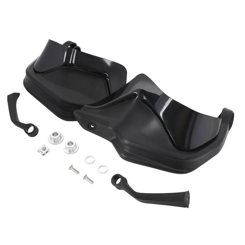 Motorrad Handschützer Für S1000XR 2013-2018 Für F800GS 2013-2018 Motorrad Handschutz Schild Hand Schutzfolie Windschutzscheibe Motorrad-Lenkerhandschützer(Black Set) von YUCHUJCGSS