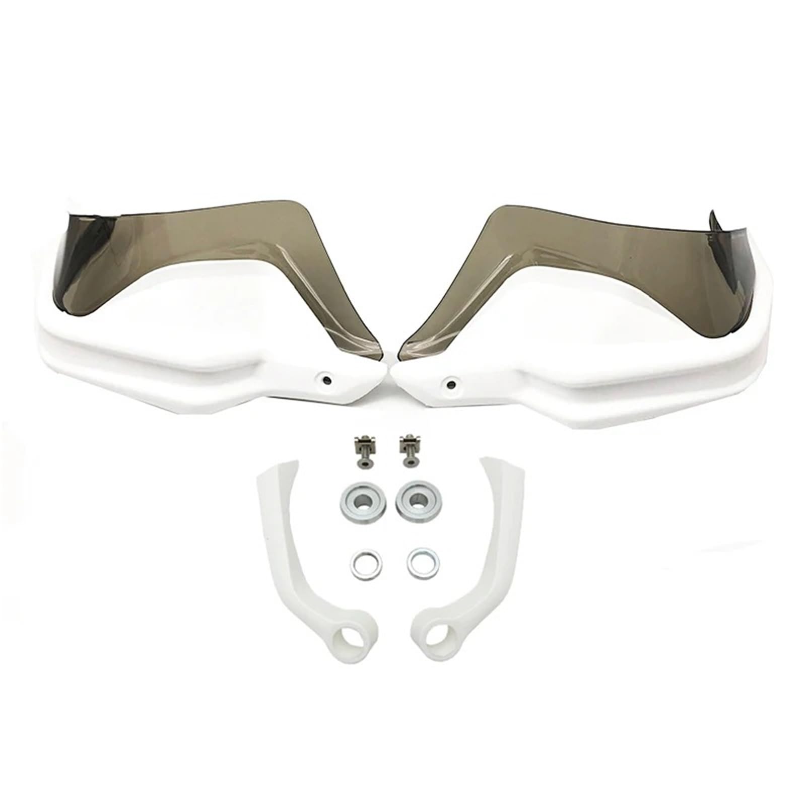 Motorrad Handschützer Für S1000XR 2013-2023 Motorrad Handschutz Schild Handschützer Windschutzscheibe Motorrad-Lenkerhandschützer(White Green Set) von YUCHUJCGSS