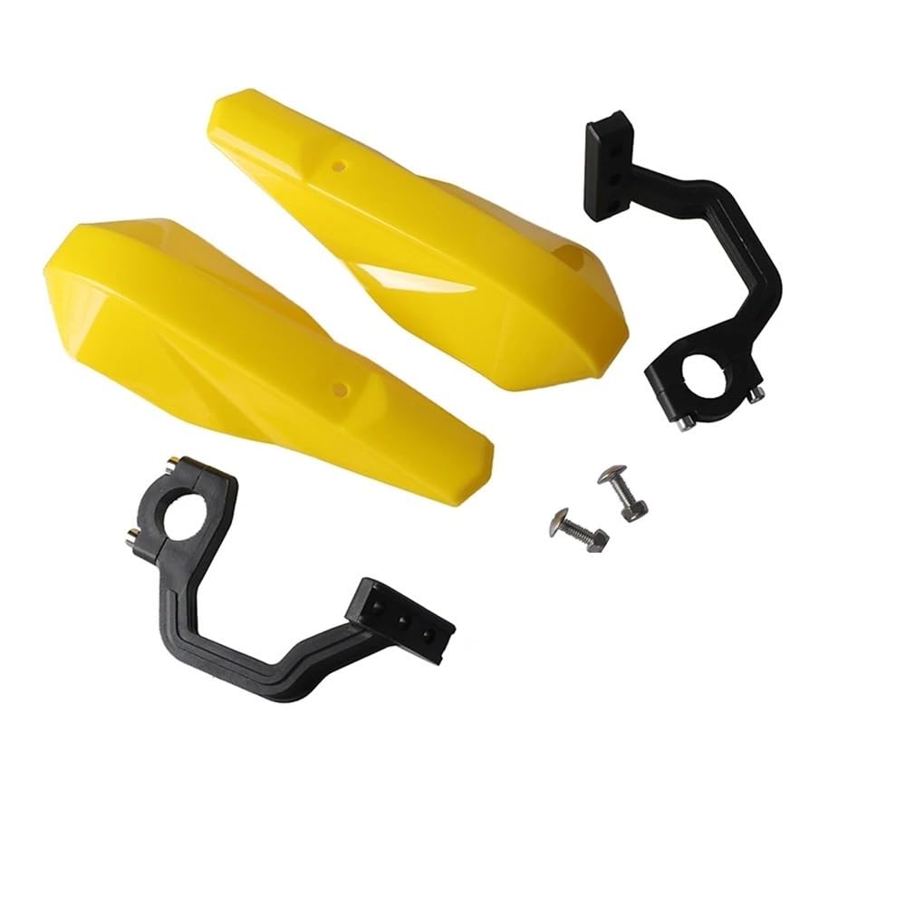 Motorrad Handschützer Motorrad-Griffschutz Lenker-Handschutz Schild Roller Winddichter Handschutz Universell 7/8 Zoll 22 Mm, 1 1/8 Zoll 28 Mm Motorrad-Lenkerhandschützer(Yellow) von YUCHUJCGSS