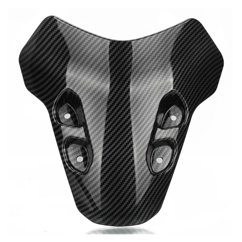 Motorrad Luftabweiser Für MT-07 Für MT07 2021-2023 Motorrad Zubehör Windschutz Verlängerung Windschutzscheibe Spoiler Windabweiser Deflektor Windschutzscheibe(Carbon Fiber) von YUCHUJCGSS