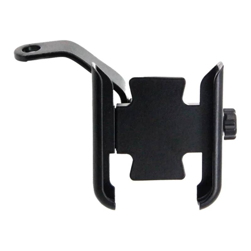 Motorrad Navigationshalterung Für NMAX 155 Für NMAX 125 2015-2020 Motorrad Zubehör Lenker Handy Halter GPS Stand Halterung GPS Halterung(Mirror Holder Black) von YUCHUJCGSS