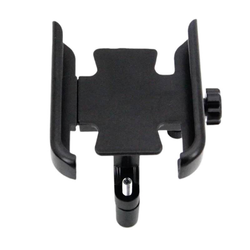 Motorrad Navigationshalterung Für NMAX Für N-MAX 125 155 2015-2019 Motorrad Handy Halter Rück Lenker GPS Stand Halterung Motorrad Zubehör GPS Halterung(Handlebar Black) von YUCHUJCGSS