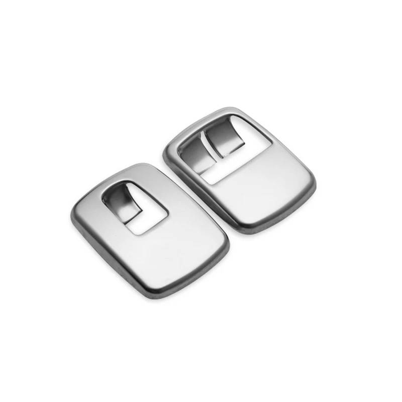 PanelMittelkonsole Für Smart 453 Innentür Armlehne Switch Control Panel DIY Innenausstattung Autofenster Glas Lift Button Cover Trim Aufkleber Auto Mittelkonsole Dekor(Silver) von YUCHUJCGSS