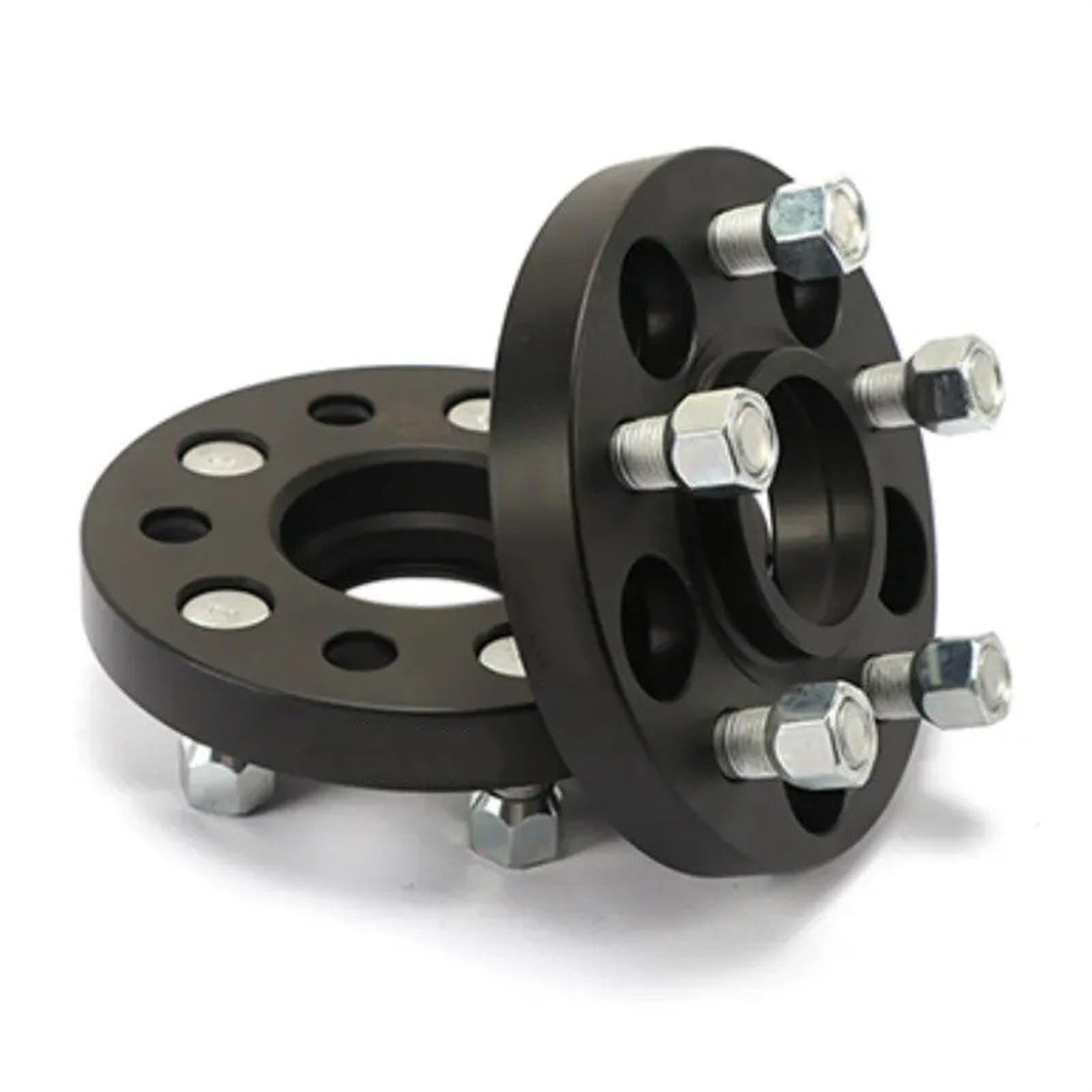 Wheel Spacers Für Trumpchi Für GM6 Für GS4 Für GA8 2 Stück Geschmiedete Aluminiumlegierung Spurverbreiterungen Adapter Anzüge Flanschsatz Rad Distanzscheiben(Black 15mm) von YUCHUJCGSS