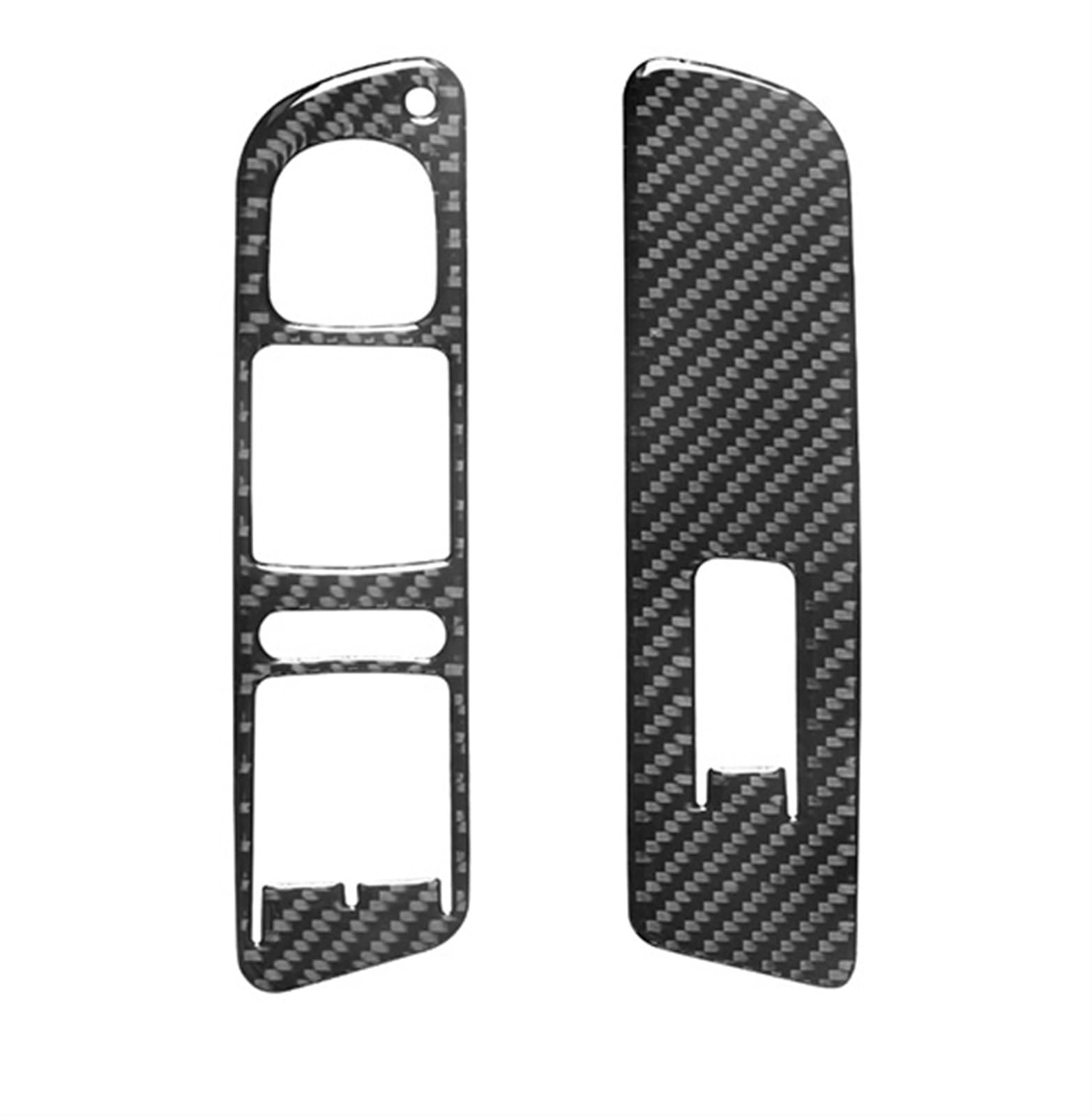 Zentralsteuerung Panel Aufkleber Für VW Für Tiguan 2013 2014 2015 2016 2017 Auto Zubehör Auto Carbon Faser Aufkleber Dekoration Innenleisten Zubehör(Front window lift) von YUCHUJCGSS