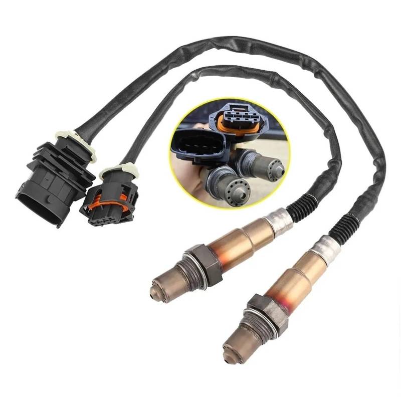 lambdasonde Nach Kat Für Chevrolet Für Cruze Für Trax Für Sonic 1,4 L 2011-2016 234-4780 234-4528 Auto Zubehör 02 Sauerstoff O2 Lambda Sensor Upstream Downstream Stickoxid-Nox-Sensor von YUCHUJCGSS