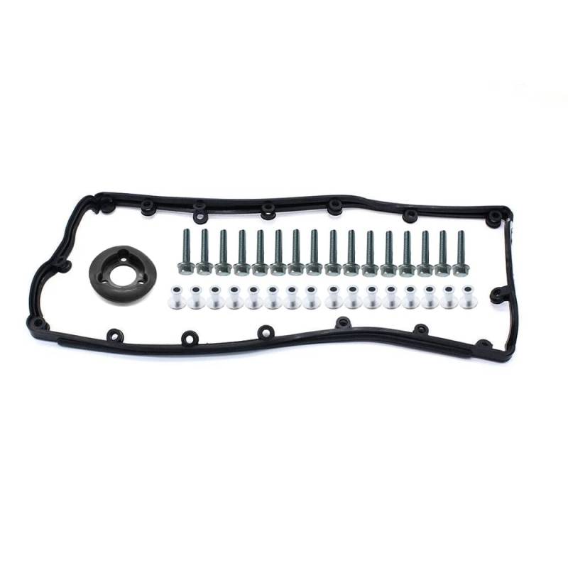 YUCKMZ Ventil Rocker Cover Dichtung Schrauben Set 070103469A, Ventildeckel-Dichtungssatz für Automotoren, kompatibel mit VW T5 Transporter 2.5 Tdi 2003–2009 070115315A SI-AT58044 von YUCKMZ