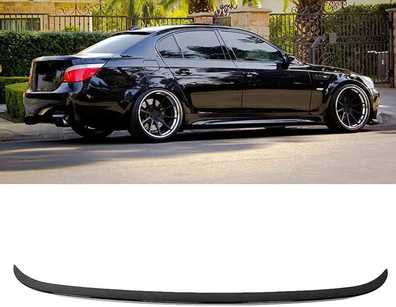 Yucss Auto Skylight Top Wing Heckspoiler, Autospoiler Dach Kofferraumlippe Flügel, Für BMW 5Er E60 Limousine 2004 2005 2006 2007 2008 2009 2010 Dekorationszubehör von YUCSS