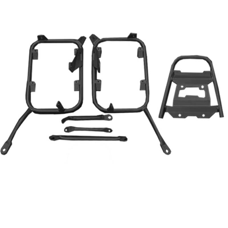 Motorrad Gepäckhalter Für CF&Moto 650 MT 650MT 2020 2021 2022 Gepäck Box Halterung Top Fall Unterstützung Halter Packtaschen Stamm Koffer Rack von YUEDONGLAN