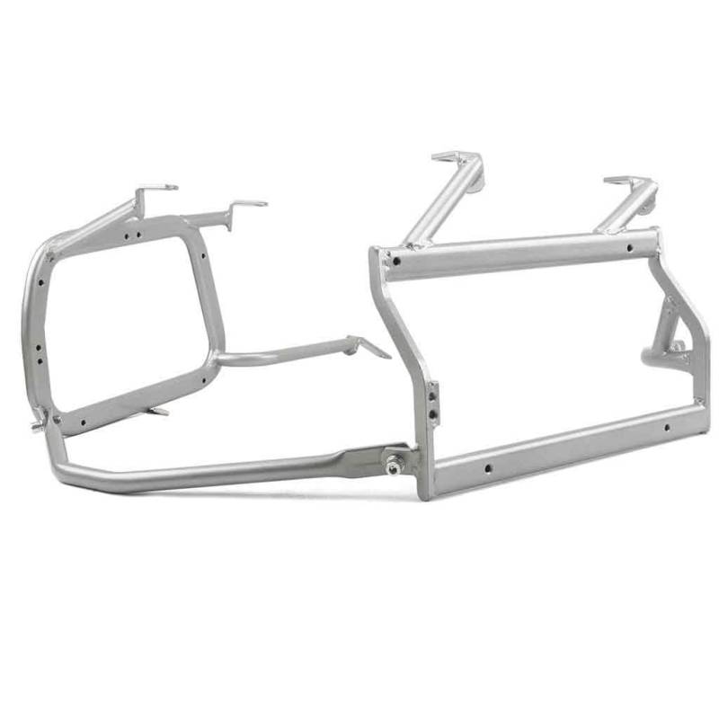 Motorrad Gepäckhalter Für CRF1000/1100 Für Afrika Twin 2019-2024 Motorrad Seite Gepäck Pannier Rack Stamm Fall Halterung Rahmen Hinten Rack von YUEDONGLAN