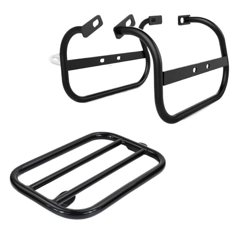 Motorrad Gepäckhalter Für K&awasaki Für Vu&lcan S Für Vu&lcan 650S 2015-2024 Hinten Gepäck Rack Motorrad Seite Packtaschen Rack Rahmen Halterung von YUEDONGLAN