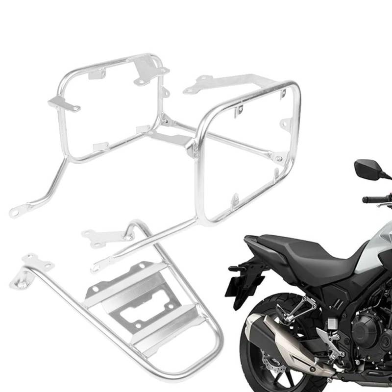 Motorrad Gepäckhalter Für NX400 NX 400 2023 2024 Motorrad Gepäck Rack Hinten Schwanz Box Top Case Pannier Halterung Hinten Träger Gepäck Rack von YUEDONGLAN