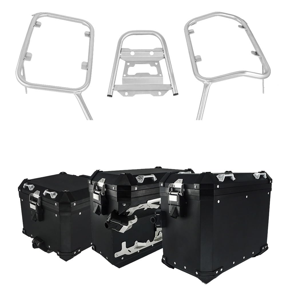 Motorrad Gepäckhalter Für XADV 750 XADV750 2017-2020 Motorrad Packtaschen Top Case Rack Gepäck Box Halterung Hinten Racks Gepäck Rack von YUEDONGLAN