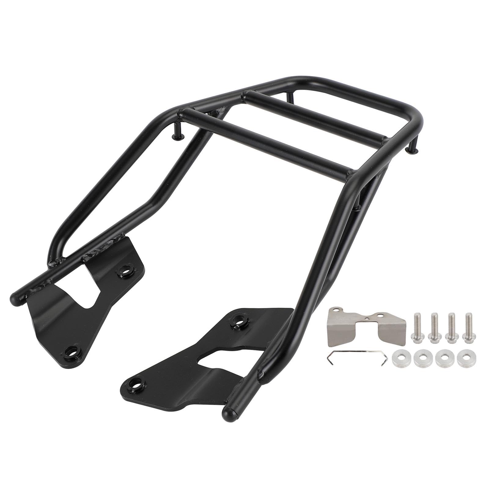 Motorrad Gepäckhalter HINTEN Heck GEPÄCKTRÄGER TRAGEN Für GROM MSX 125 SF 2016 2017 2018 2019 2020 Hinten Rack Halter Halterung Träger von YUEDONGLAN