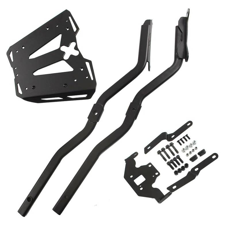 Motorrad Gepäckhalter Motorrad Gepäck Unterstützung Rack Rückenlehne Hinten Träger Halterung Fit Für K&awasaki Z900 2017-18 Hinten Gepäck Rack Träger von YUEDONGLAN