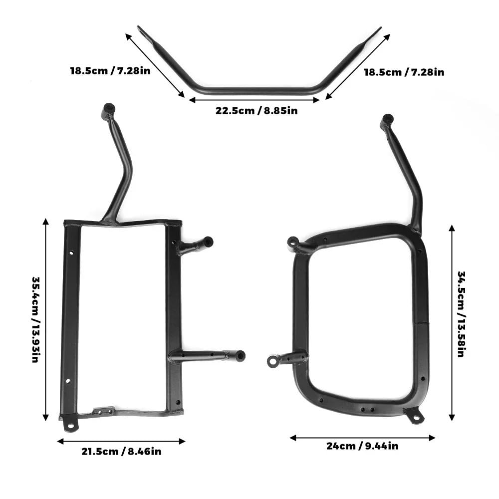 Motorrad Gepäckhalter Motorrad Gepäckträger Für CF Moto 800 MT 2022 800MT Stamm Seite Gepäck Fall Pannier Rack Unterstützung Gepäck Tragen Regal von YUEDONGLAN