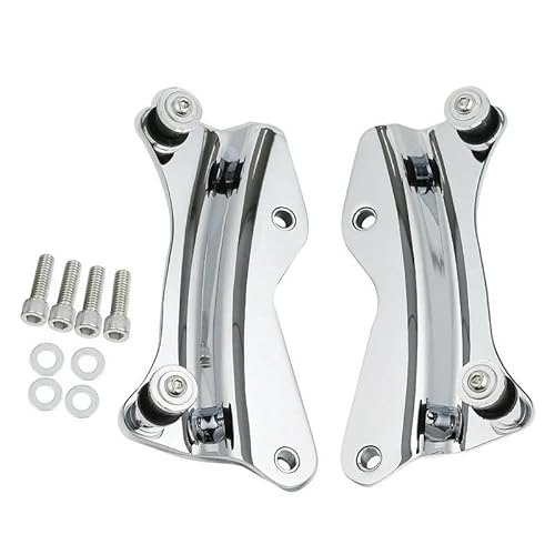 Motorrad Gepäckhalter Motorrad Gepäckträger Kit Für H&Arley Für Touring Für Road King Für Road Glide Street 2014-2022 Hinten Gepäck Rack von YUEDONGLAN