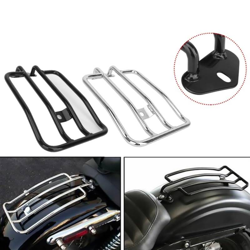 Motorrad Gepäckhalter Motorrad Hinten Solo Sitz Gepäckträger Unterstützung Regal Gepäckträger Für H&Arley XL Für Sportster 2004-2021 XL1200 883 von YUEDONGLAN