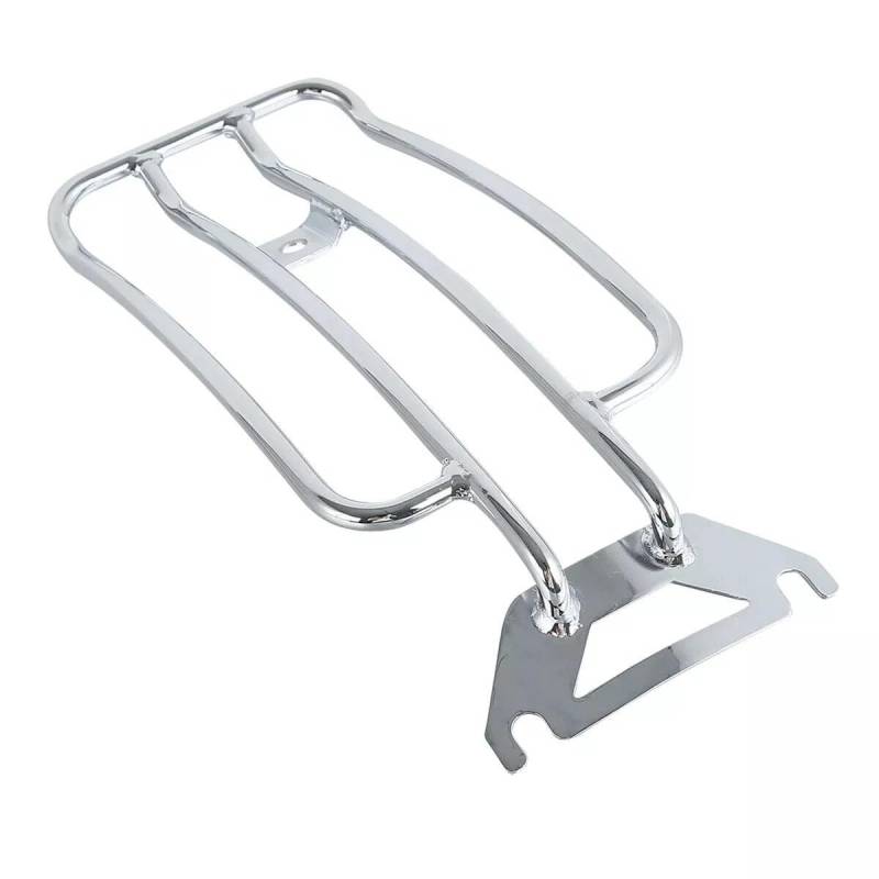 Motorrad Gepäckhalter Solo Sitz Hinten Motorrad Gepäck Rack Fit Für H&Arley Für Davidson Für Road Glide Gepäck Rack Unterstützung Regal von YUEDONGLAN