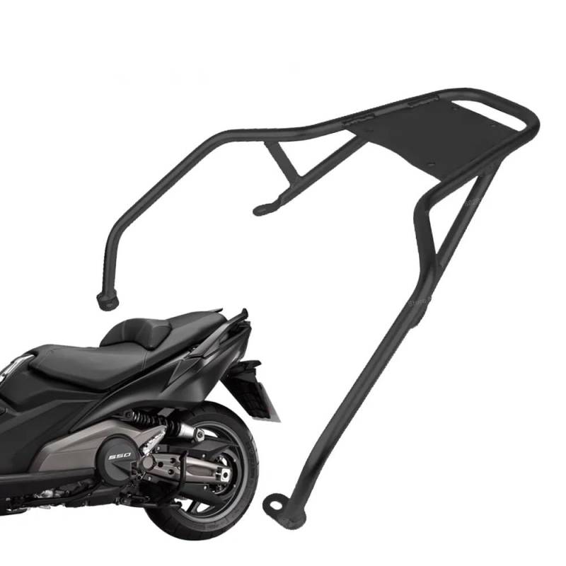 Motorrad Gepäckhalter Top Box Gepäckträger Für K&YMCO AK550 2017-2019 2020 2021 2022 Motorrad Stamm Hinten Schwanz Fall Unterstützung Halterung von YUEDONGLAN