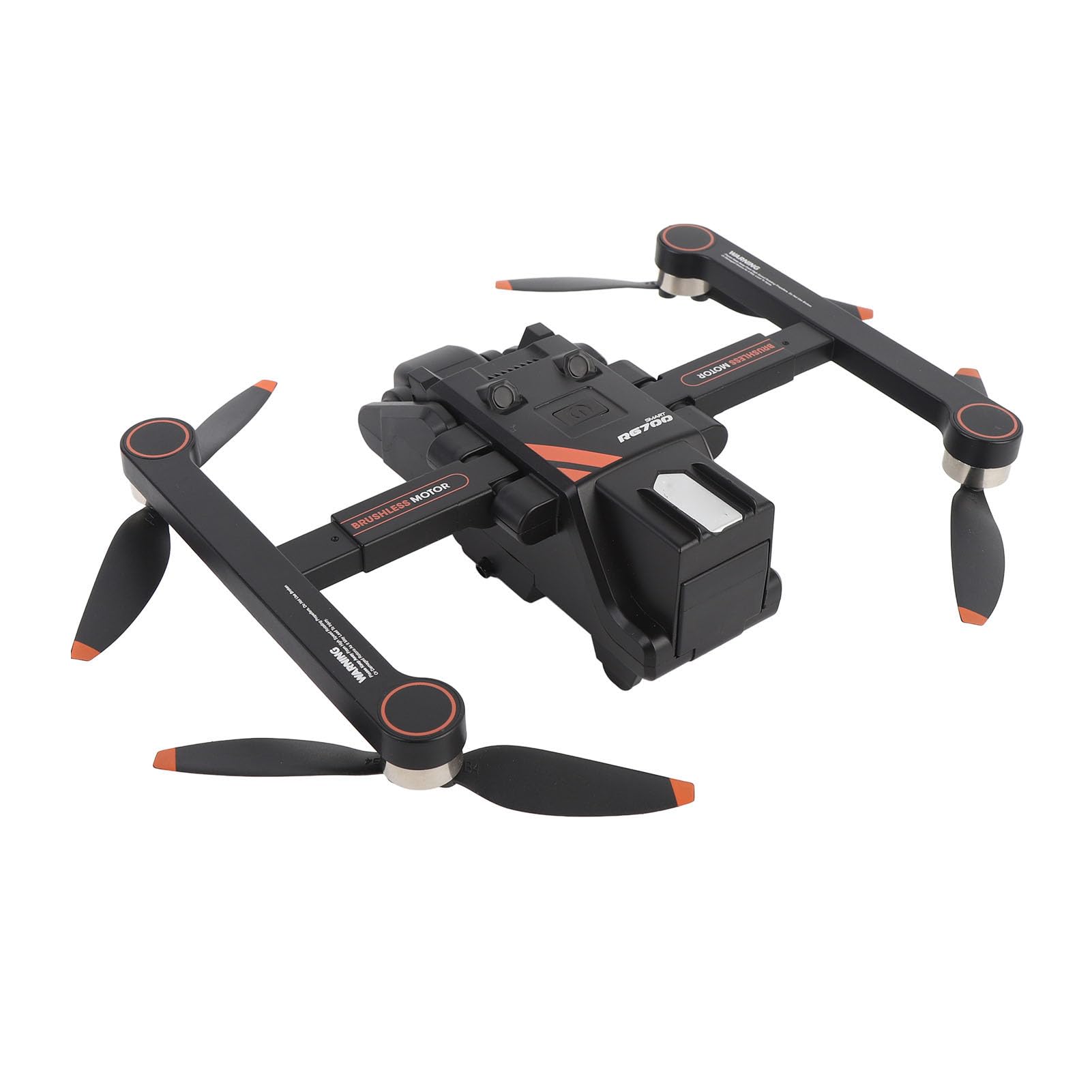 Drohne mit Dual -Kamera, Faltbarem Bürstenlosen Motor RC Quadcopter mit Bildschirm, Hindernisvermeidung, GPS -Position, Gestenfoto -Video, eine Schlüsselrückgabe (3 Batterien) von YUEHISY