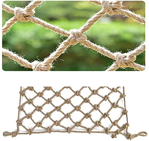 Sicherheitsseilnetz, Net Rope Swing Rope Safety Netting Rope Netting Heavy Duty Cargo Net Climbing Rope Fence Netting Ladder Net Climbing Rope Pet Rope Net,(1Mx4M(3.3FTx13.1FT)) von YUEKOPOU