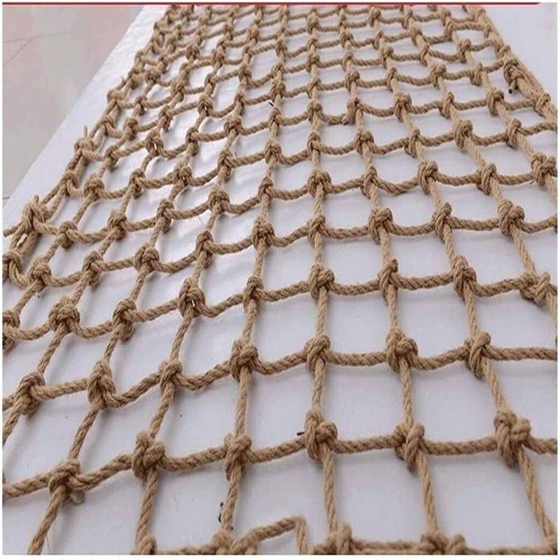 Sicherheitsseilnetz, Pet Climbing Rope Net,Climbing Kids Adults Climb Net Rope Cargo Netting Swingset Large for Kids Adult Rock Playground Tree Net Outdoor Nets(1Mx10M(3.3FTx32.8FT)) von YUEKOPOU