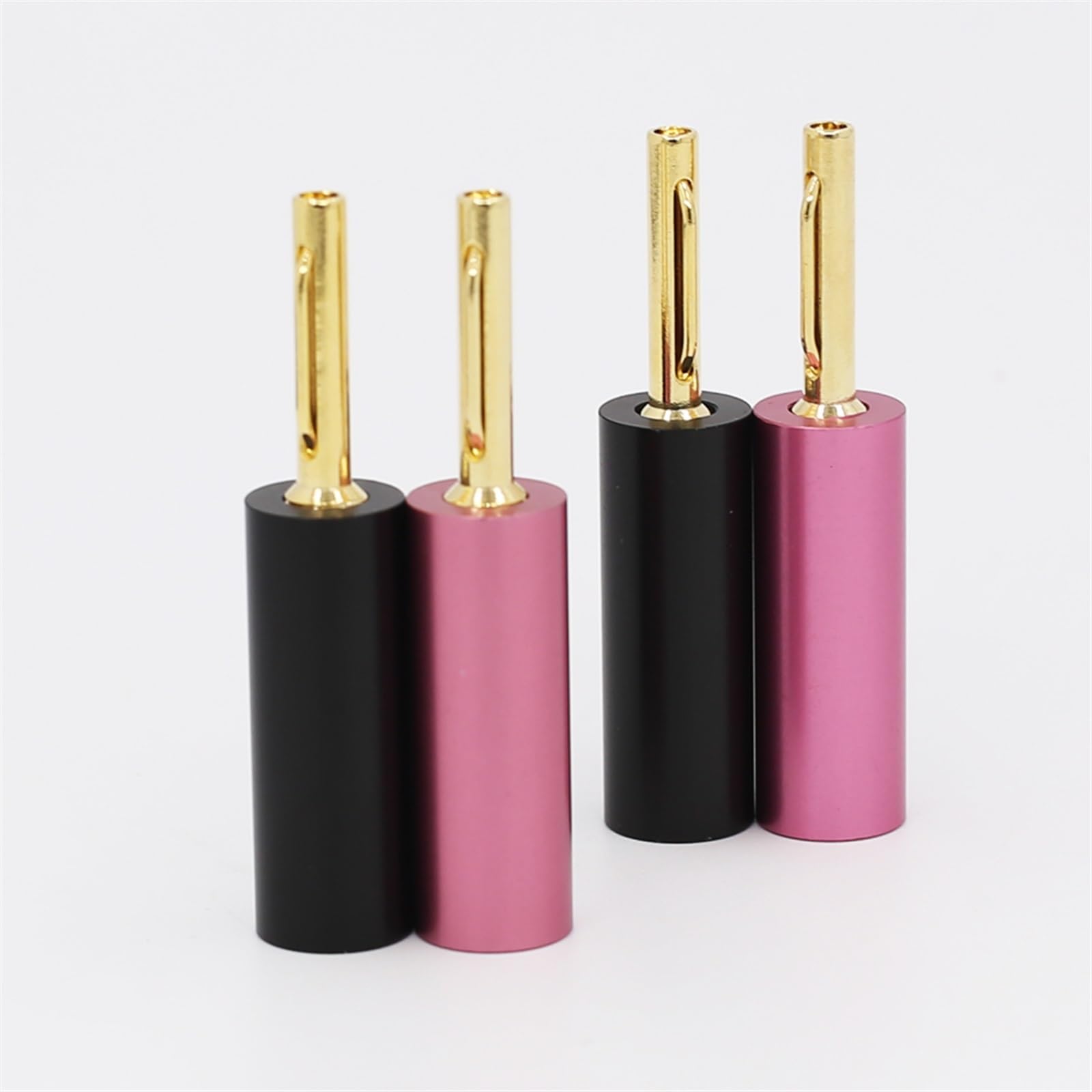 YUEKOPOU Bananen-Lautsprecher-Stecker, Bananen-Kab Gold Plated Banana Plugs Audio Speaker Male Connector von YUEKOPOU