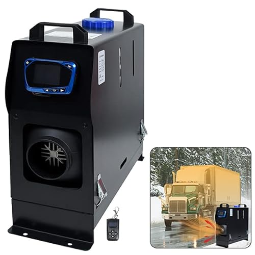 YUENFONG 8KW Standheizung Diesel, 12V Lufterhitzer Auto Luft Dieselheizung mit LCD-Anzeige & Fernbedienung, -40°C~50°C Arbeitsumfeld, für Auto RV Büro Wohnmobil Bus, Modell A von YUENFONG