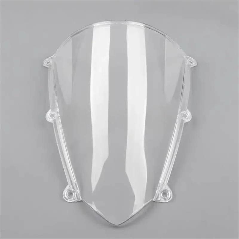 Frontverkleidung Windabweiser Für H&ONDA CBR600RR CBR 600 RR F5 2007 2008 2009 2010 2011 2012 Motorrad Double Bubble Windschutzscheibe Deflektor Schutz Wind Bildschirm(Clear) von YUEVABDE