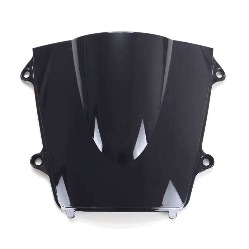 Frontverkleidung Windabweiser Für H&ONDA CBR600RR F5 2013-2021 2014 2015 2016 2017 2018 2019 2020 Motorrad Windschutzscheibe Windschutz Double Bubble(Black) von YUEVABDE