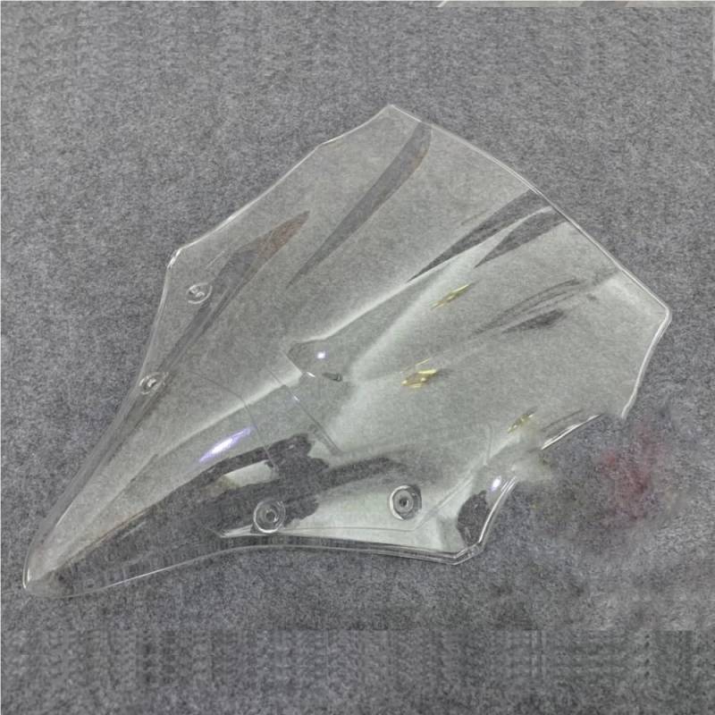 Frontverkleidung Windabweiser Für KA&was&AKI Ninja 650 ER6F EX650 2017 2018 2019 Motorrad Windschutzscheibe Windschutz Deflektoren(Transparent) von YUEVABDE