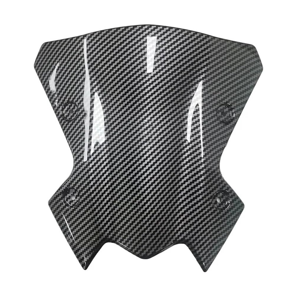 Frontverkleidung Windabweiser Für KA&was&AKI Z900 2020-2022 2023 2024 Motorrad Windschutzscheibe Windschutz Vorne Kunststoff Wind Bildschirm Deflektoren(Carbon Fiber Look) von YUEVABDE