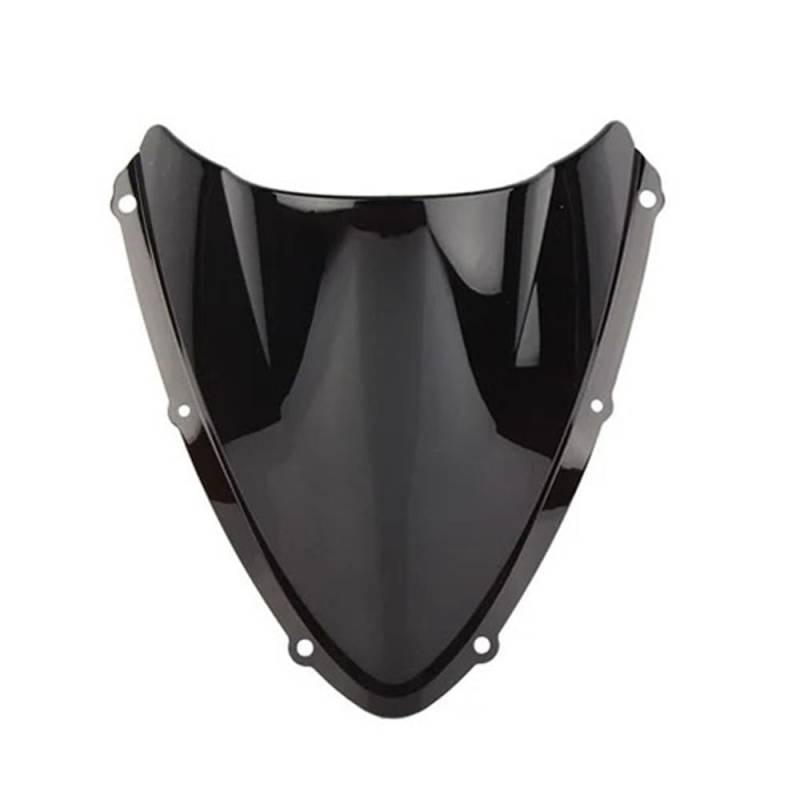 Frontverkleidung Windabweiser Für Suzuki GSX-R GSXR 600 750 GSXR600 GSXR750 K8 2008-2009 Motorrad Windschutzscheibe Verkleidung Double Bubble Windschutzscheibe(Black) von YUEVABDE