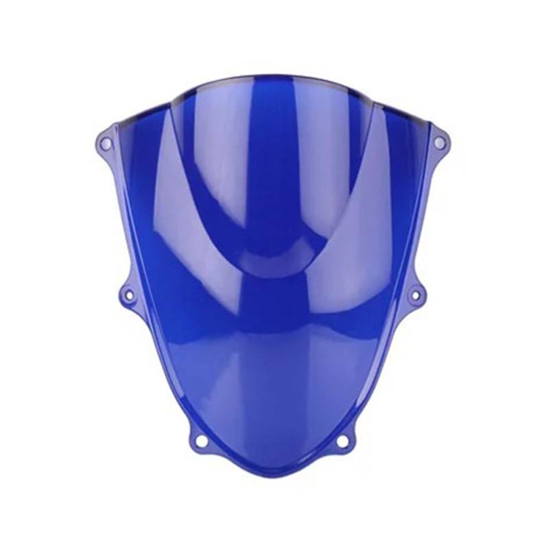 Frontverkleidung Windabweiser Für Suzuki GSXR1000 GSX-R GSXR 1000 K17 2017-2021 Motorrad Windschutzscheibe Verkleidung Deflektor Double Bubble Windschutzscheibe(Blue) von YUEVABDE