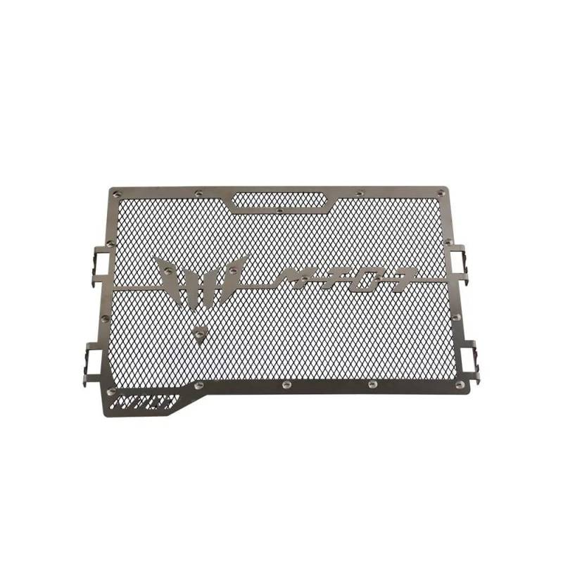 Kühlerschutz Motorrad Für Y&AMA&HA MT07 MT 07 2014-2022 2021 2020 2019 2018 Kühlerschutzgitter Grillabdeckung Schutzkappe Mesh Edelstahl(Black) von YUEVABDE