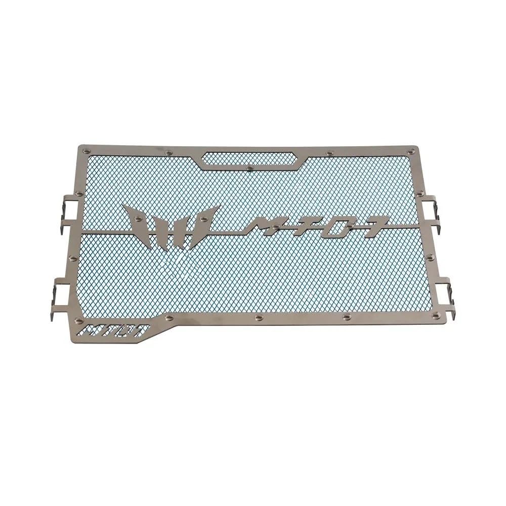 Kühlerschutz Motorrad Für Y&AMA&HA MT07 MT 07 2014-2022 2021 2020 2019 2018 Kühlerschutzgitter Grillabdeckung Schutzkappe Mesh Edelstahl(Blue) von YUEVABDE