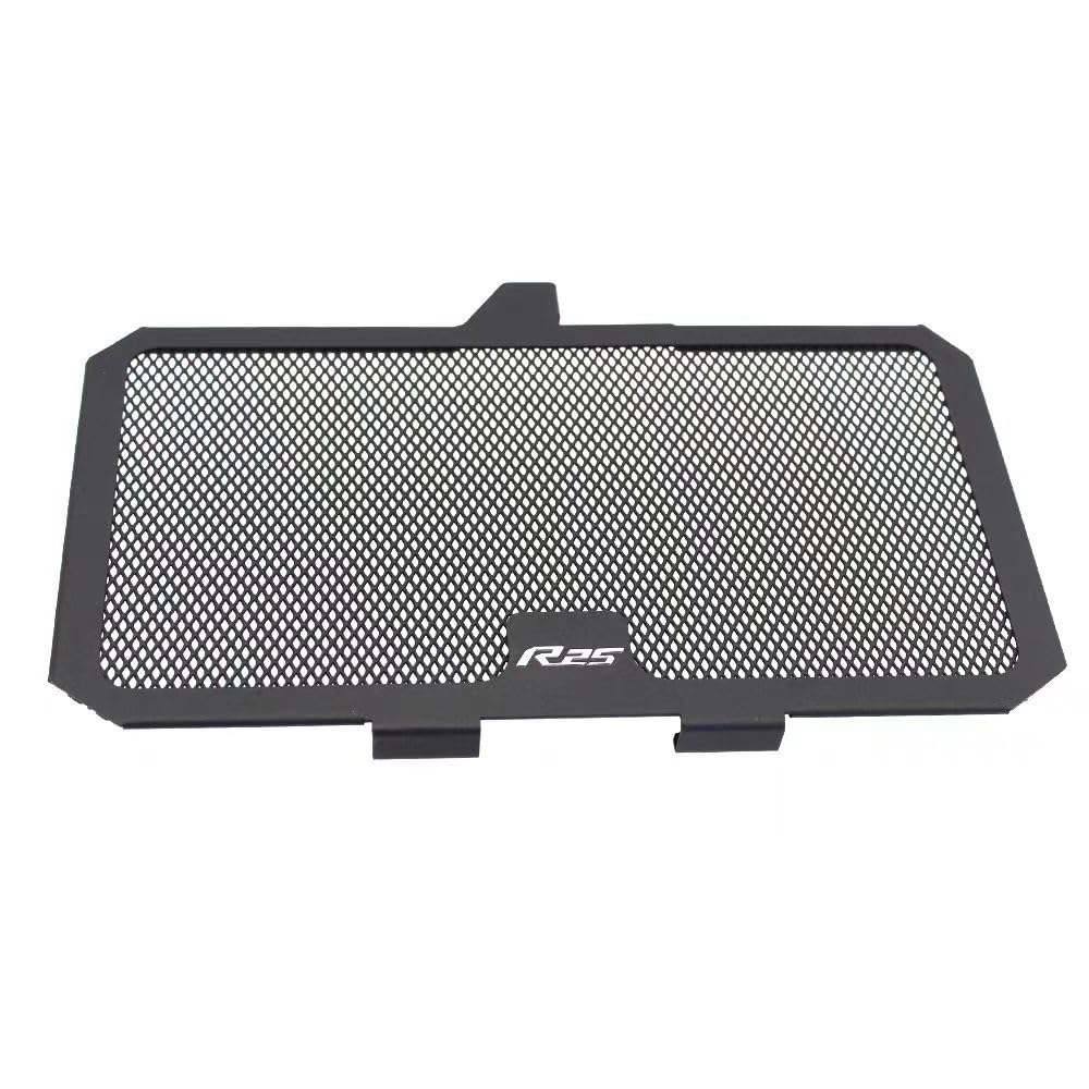 Kühlerschutz Motorrad Für Y&AMA&HA YZF-R3 R25 YZFR3 2014-2021 2022 Motorrad Kühler Tank Grille Schutzfolie Schutz Kühler Abdeckung(Black R25) von YUEVABDE