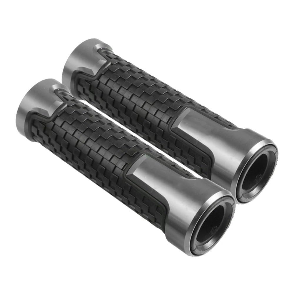 Lenkergriffe 22MM 7/8" Für KA&was&AKI Ninja ER-6N 2006-2018 ER6N ER 6N Motorrad Aluminium Anti-Rutsch-Lenker Lenker Handgriffe(Titanium) von YUEVABDE