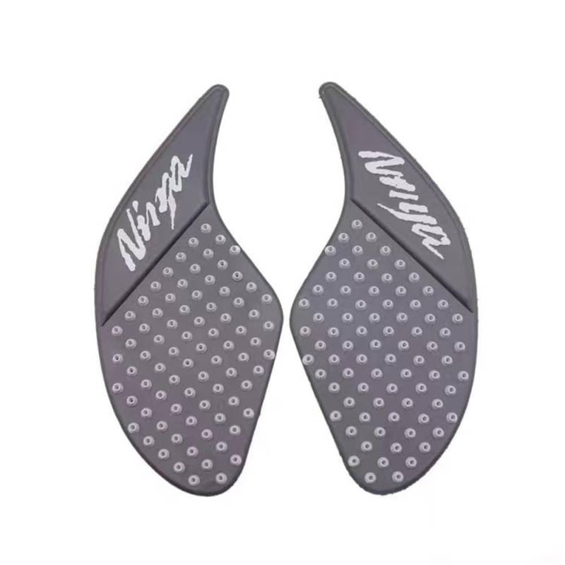 Motorcycle Tank Traction Pad Für KA&was&AKI Ninja 250 300 Ninja250 Ninja300 2008-2016 Motorrad Anti Slip Tank Pad Aufkleber Gas Knie Grip Traktion Seite Aufkleber(Gray) von YUEVABDE