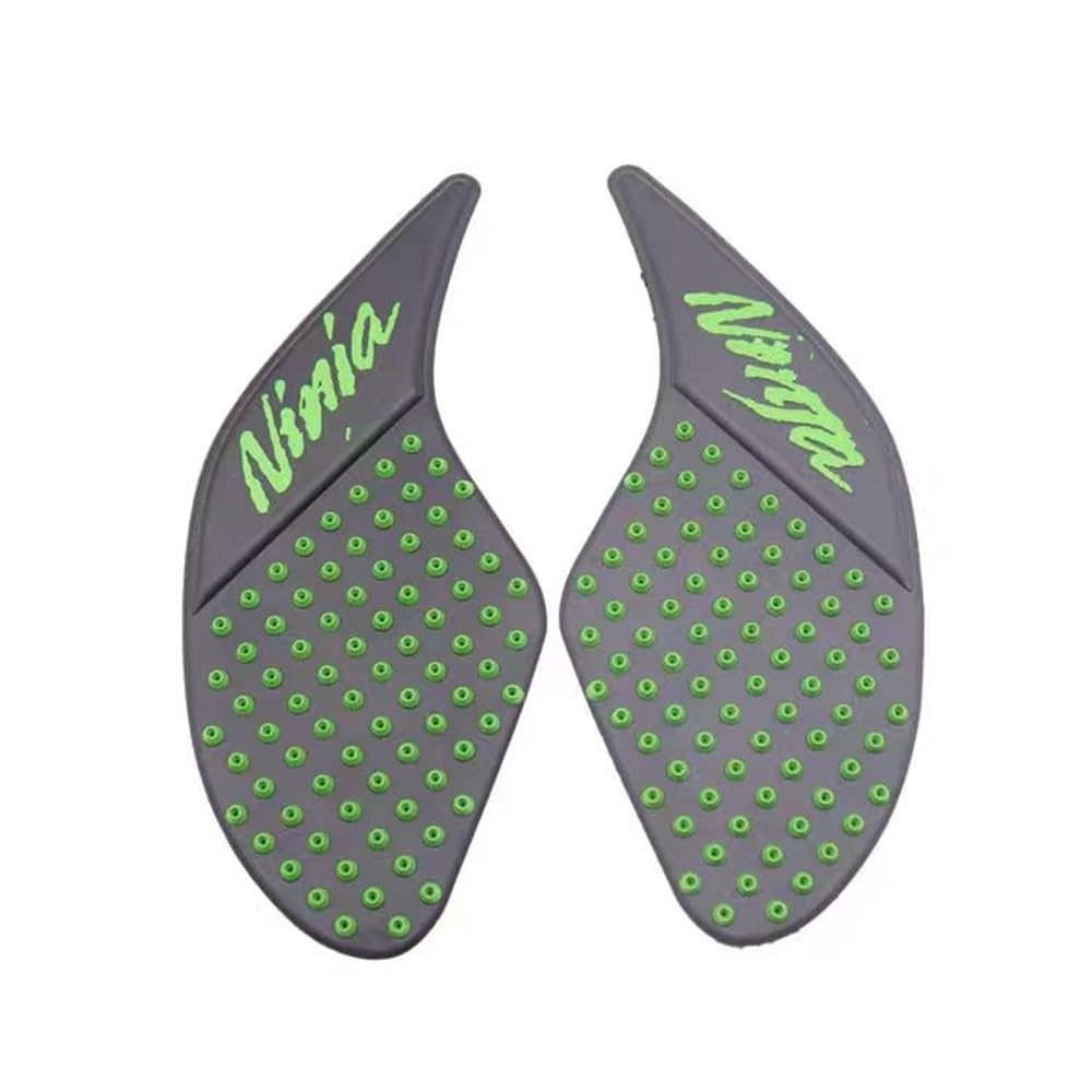 Motorcycle Tank Traction Pad Für KA&was&AKI Ninja 250 300 Ninja250 Ninja300 2008-2016 Motorrad Anti Slip Tank Pad Aufkleber Gas Knie Grip Traktion Seite Aufkleber(Green) von YUEVABDE